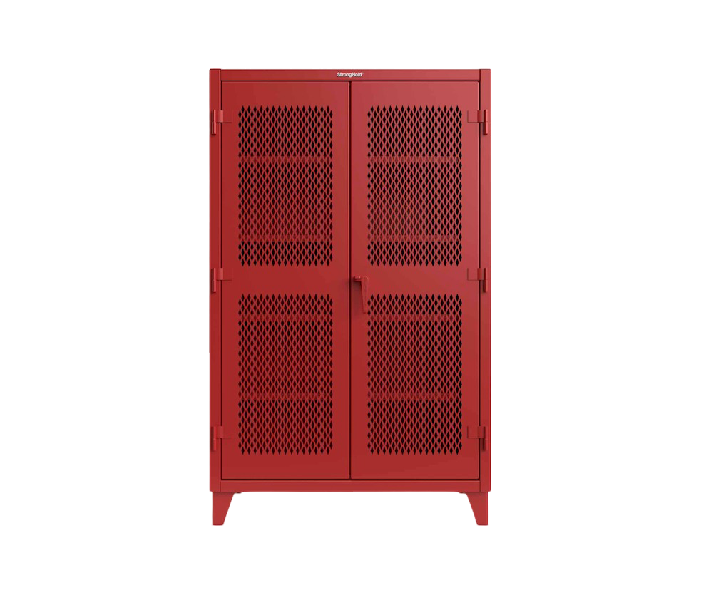 Strong Hold 46-V-244-3001 storage cabinet with ventilated doors