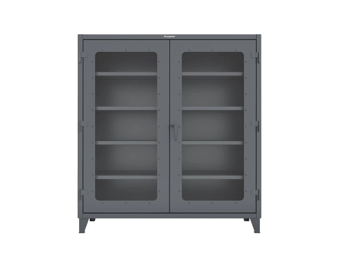 Strong Hold 66-LD-244-7024 clear view storage cabinet