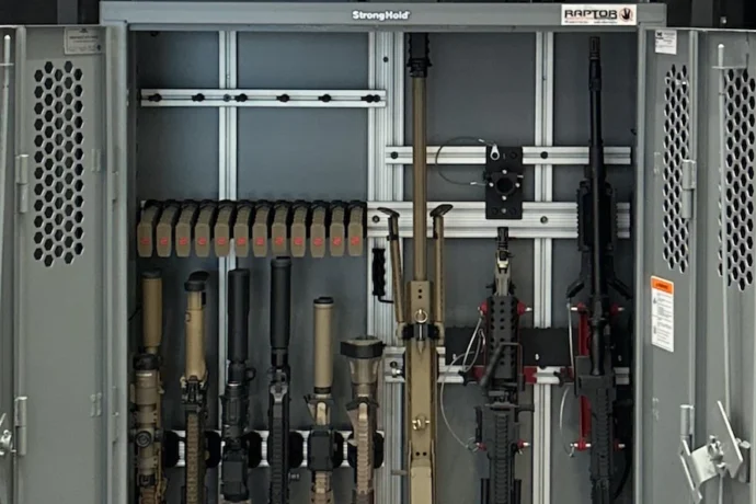 Strong Hold weapons storage locker
