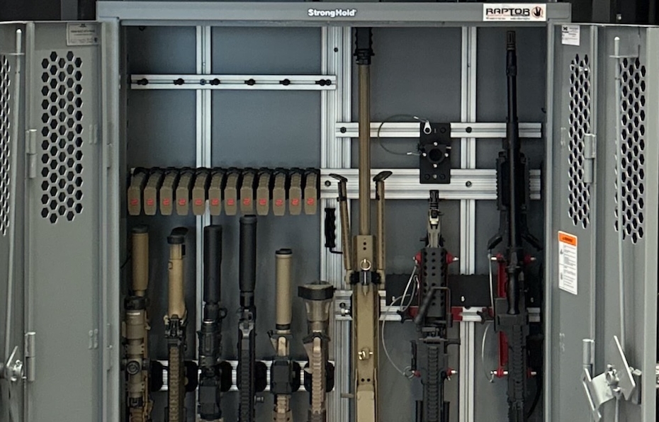 Strong Hold weapons storage locker
