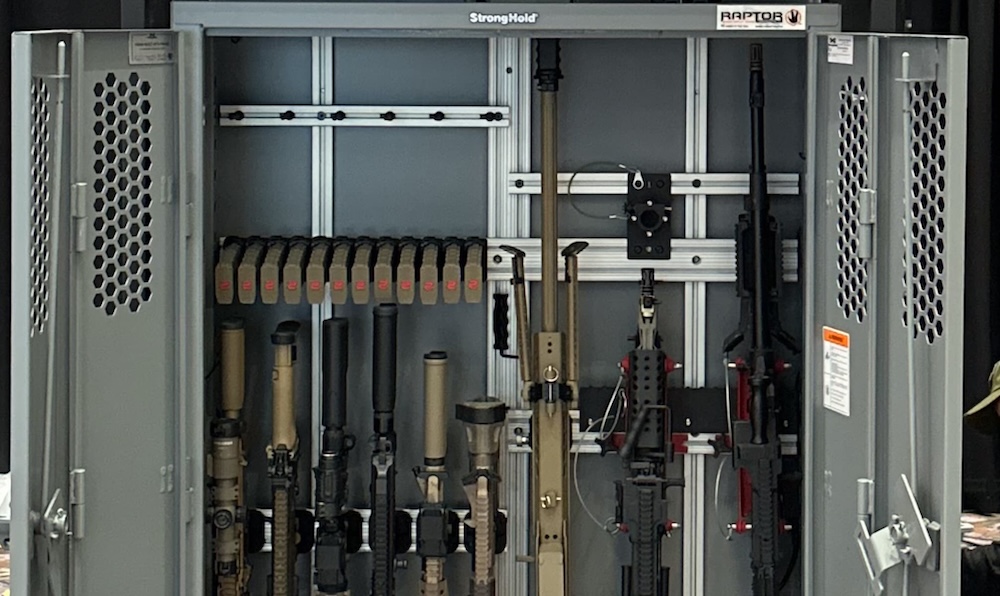 Strong Hold weapons storage locker