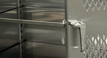 Strong Hold ventilated stainless steel cabinet