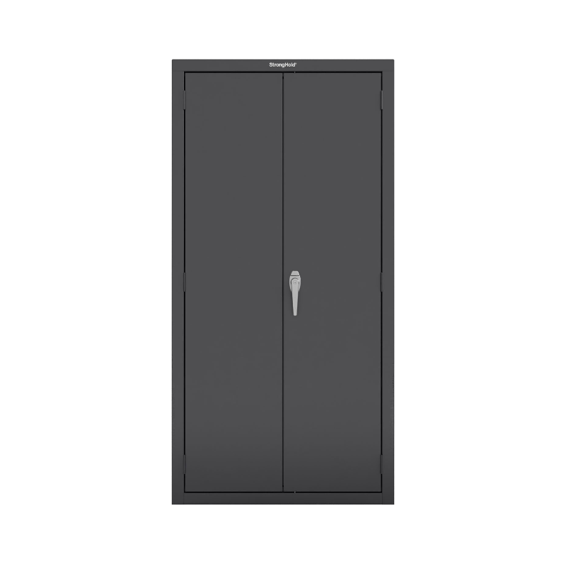 Strong Hold 36-243-P-9005 black industrial storage cabinet