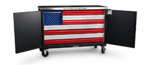5-TC-240-4/5-4DB-SSTOP American Flag tool cart workstation