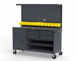 Strong Hold 63-WB-303-6DB-12B-CA-7024 mobile workbench workstation