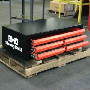 Strong Hold drawer cabinet with custom logo branding