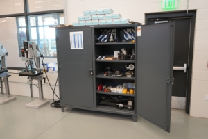 WPCC Machine Tooling Classroom Strong Hold Sixty Six Series cabinet
