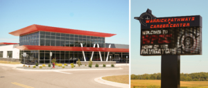 Warrick Pathways and Career Center (WPCC) exterior