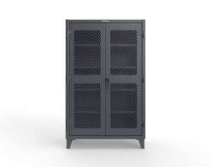 Strong Hold 46-V-244 cabinet with diamond punched metal ventilation
