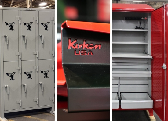 Composite image of Strong Hold custom products