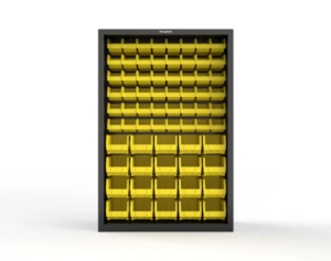 46-CSU-BSC-180-P bin storage closed shelving unit