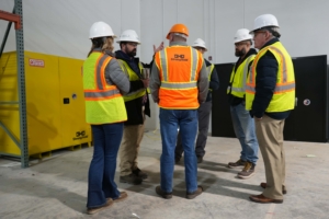 Strong Hold and Stac teams onsite